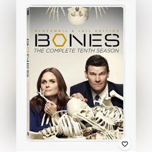 Bones the Complete Tenth Season DVD 6 Disk Set Blackmail & Jail Edition Preowned
